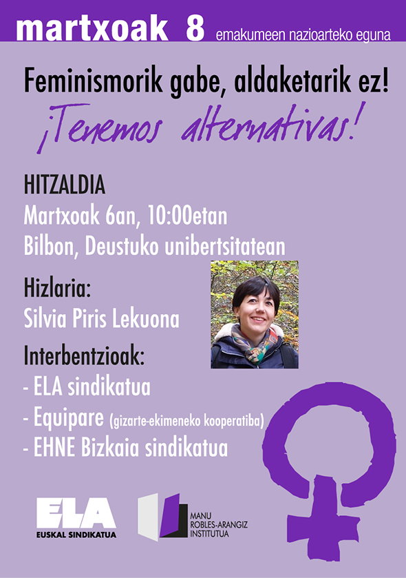 Feminismorik gabe aldaketarik ez Feminismorik gabe aldaketarik ez